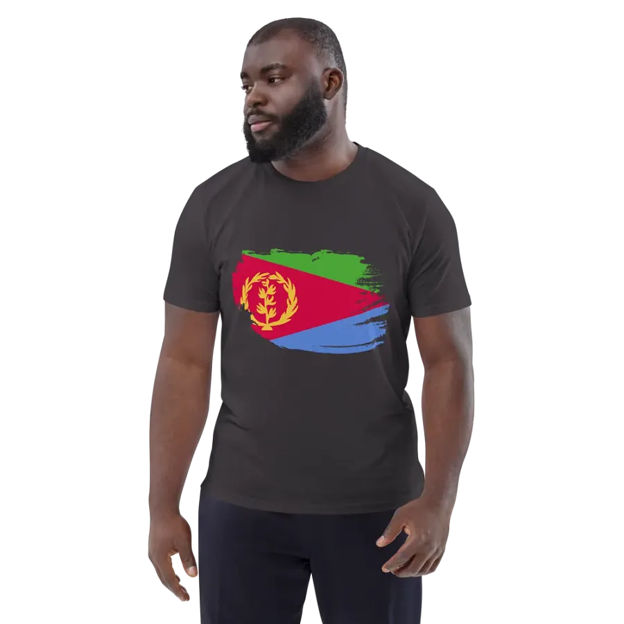 Eritrean Flag Organic Tee product image (137)