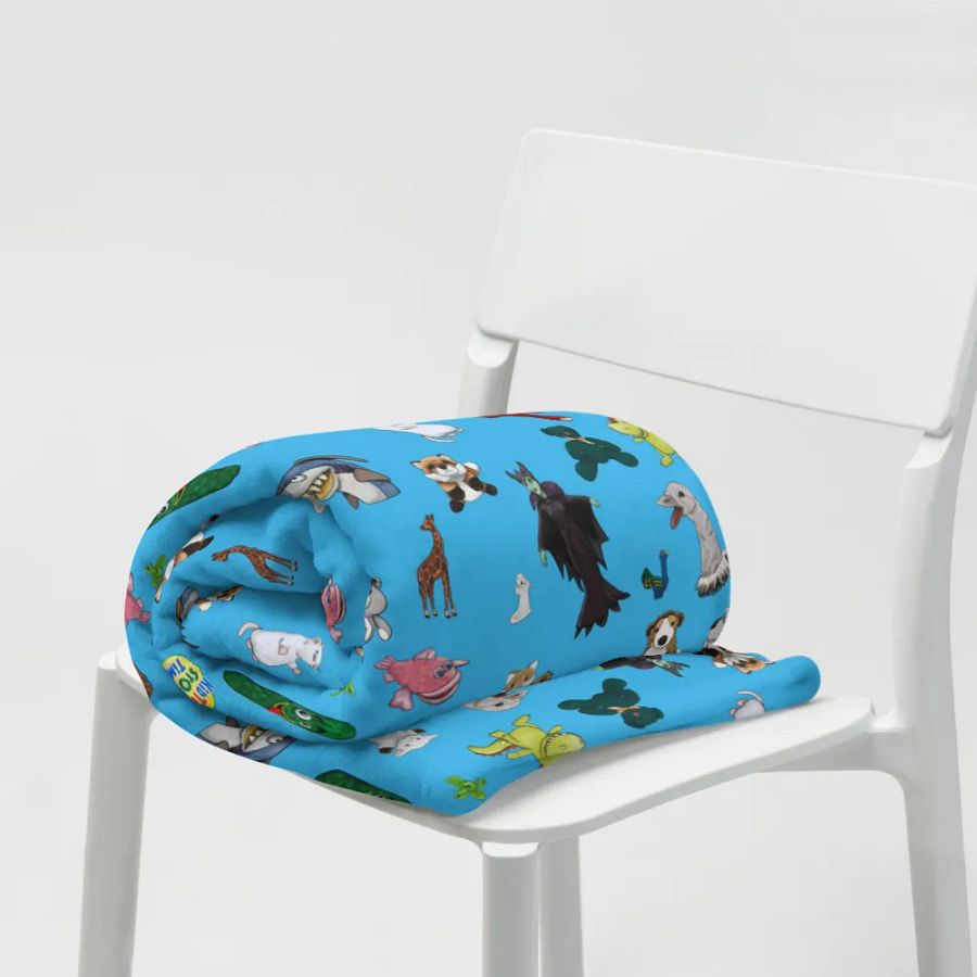 Blue KidTime StoryTime Family Blanket product image (7)