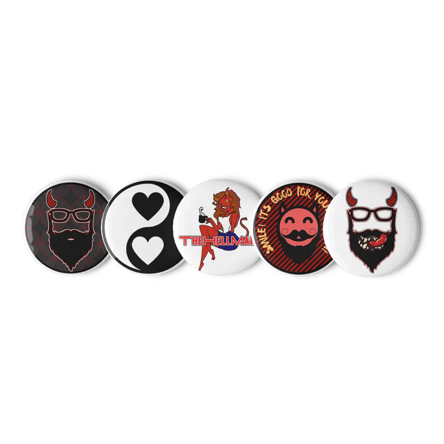 TheHellfather Pin set 1 product image (5)