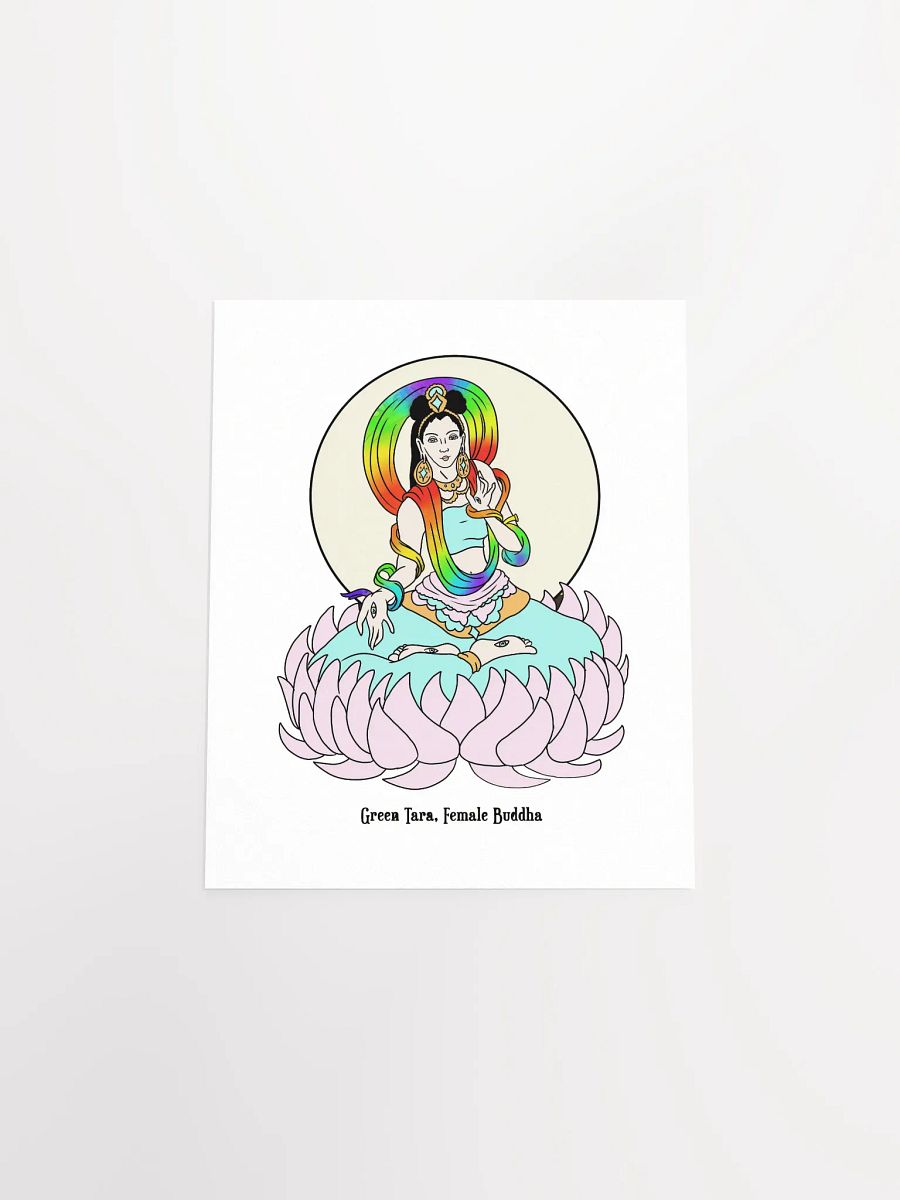 Green Tara 8x10 Print product image (4)