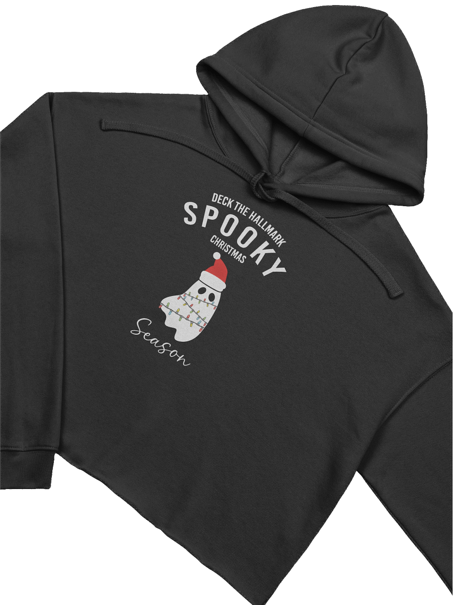 CLASSIC: Spooky BIG - Crop Top Hoodie product image (3)