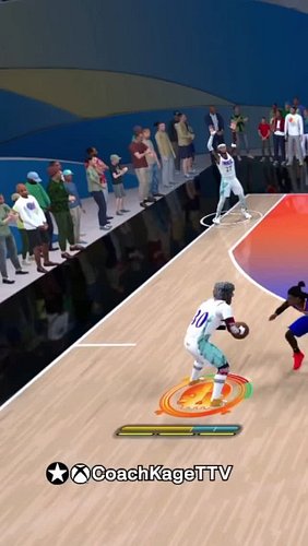 Big KAT is the only one that knows what a foul is anymore🤣 #nba2k #nba2k25 #nba2k25gameplay #clips #ckatkgaming #coachkageand...