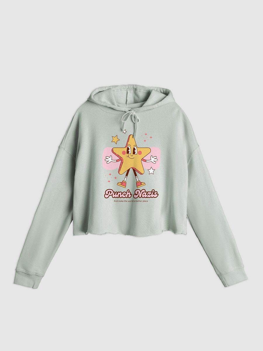 Rebellious Star Cropped Hoodie product image (10)