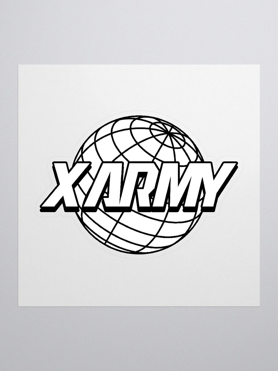 XARMY GLOBE Sticker product image (1)