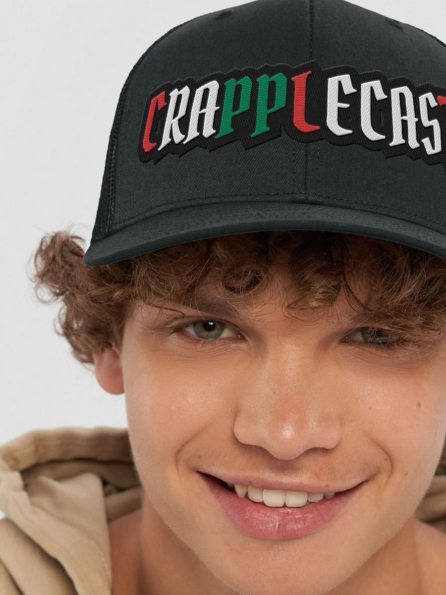 CRAPPLECAST HOLIDAY TRUCKER HAT product image (46)