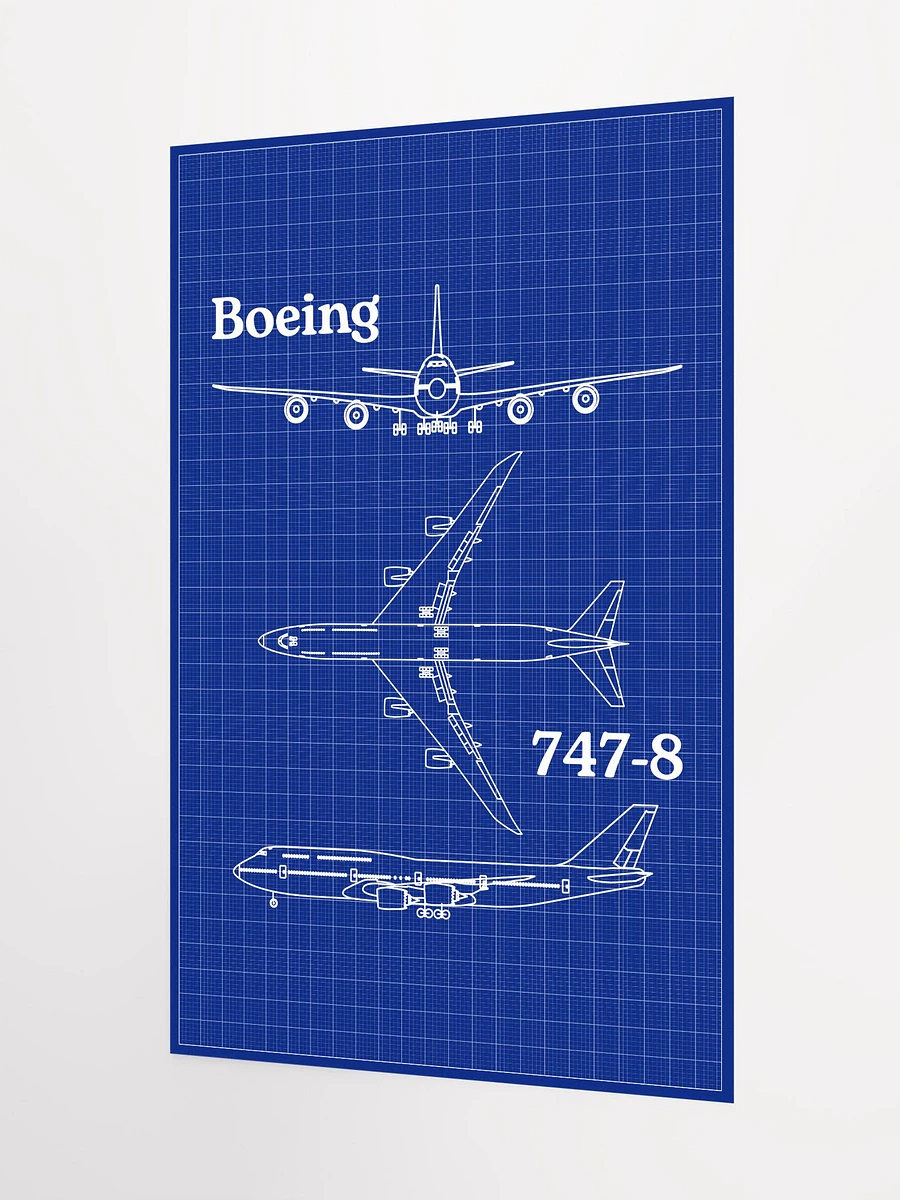 Boeing 747-8 Blueprint Paper product image (3)