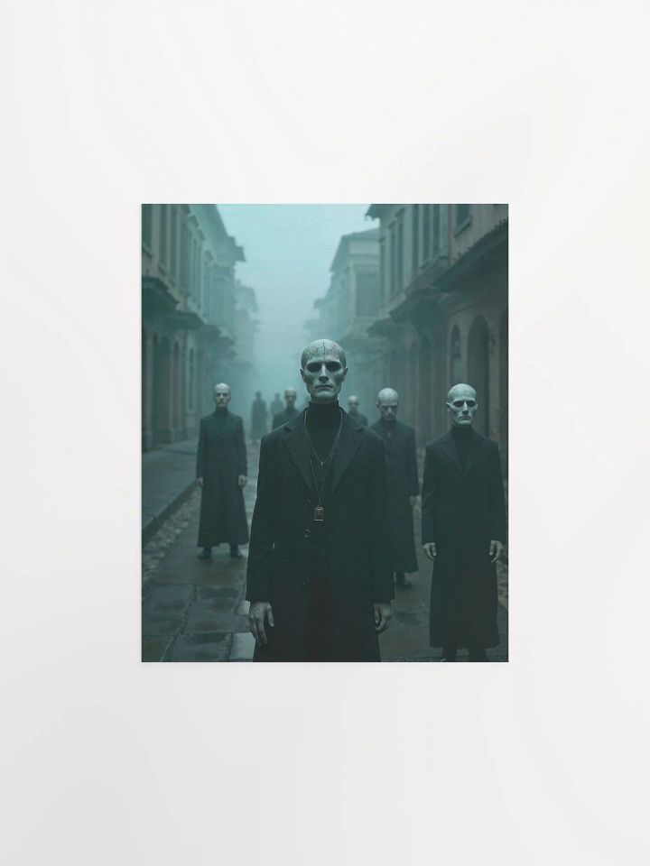 The Silent Procession Matte Poster product image (2)