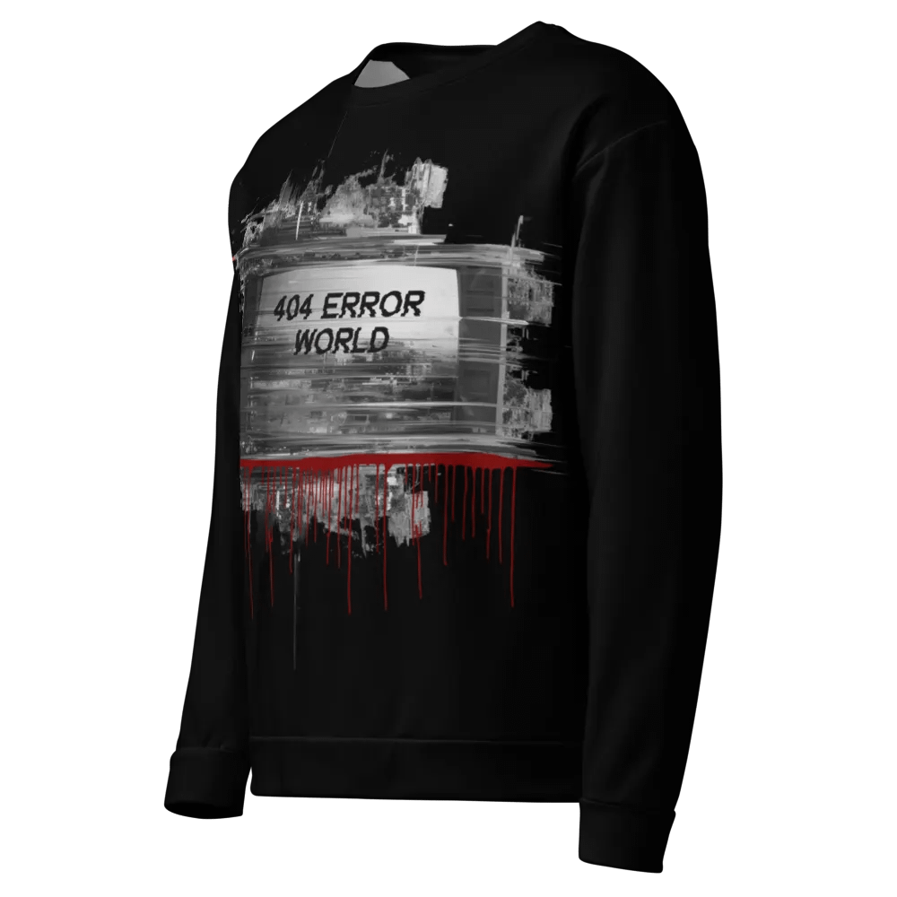 404 Error World Glitch Sweatshirt product image (3)