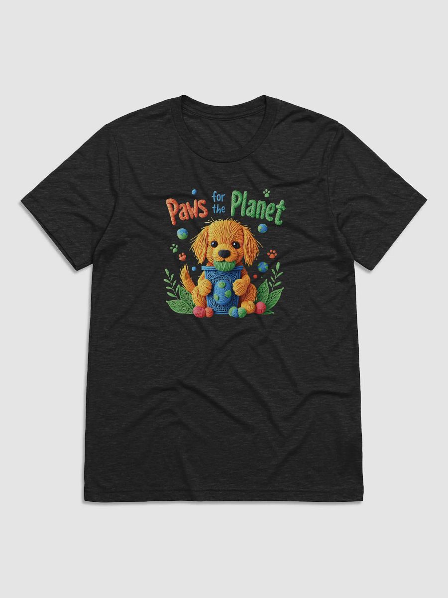 Paws for the Planet - Cute Eco-Friendly Dog Earth Day T-Shirt product image (2)