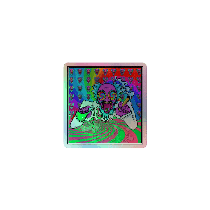 Holographic LSD Sticker product image (1)