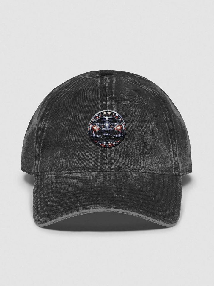 Jewel-Encrusted Car Front Print Dad Hat product image (1)