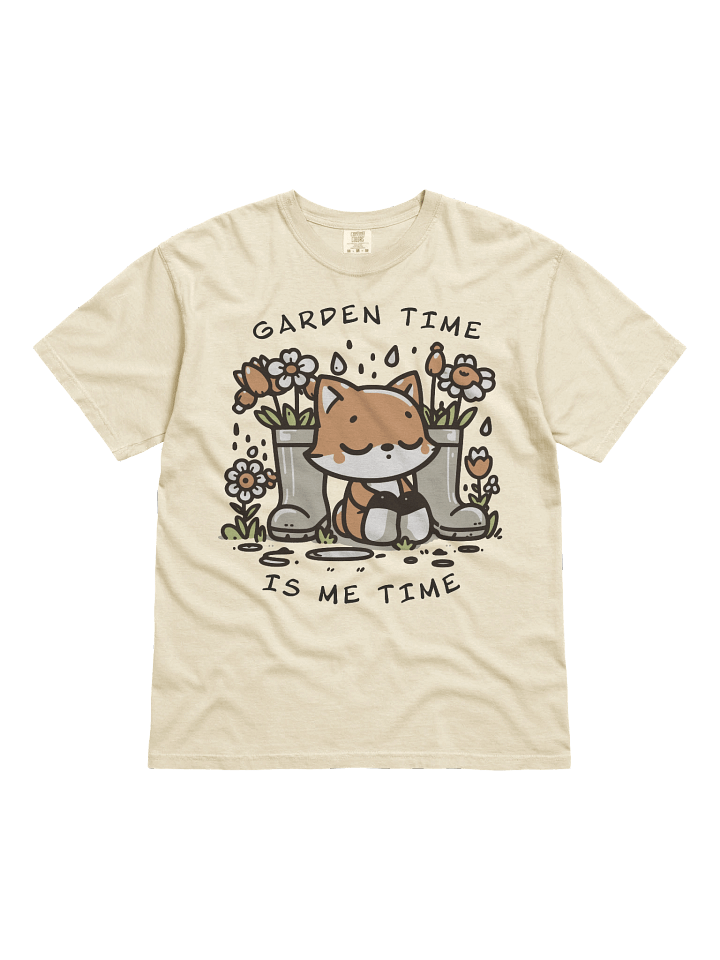 Cute Fox Garden Time is Me Time – Comfort Colors 1717 T-Shirt product image (16)