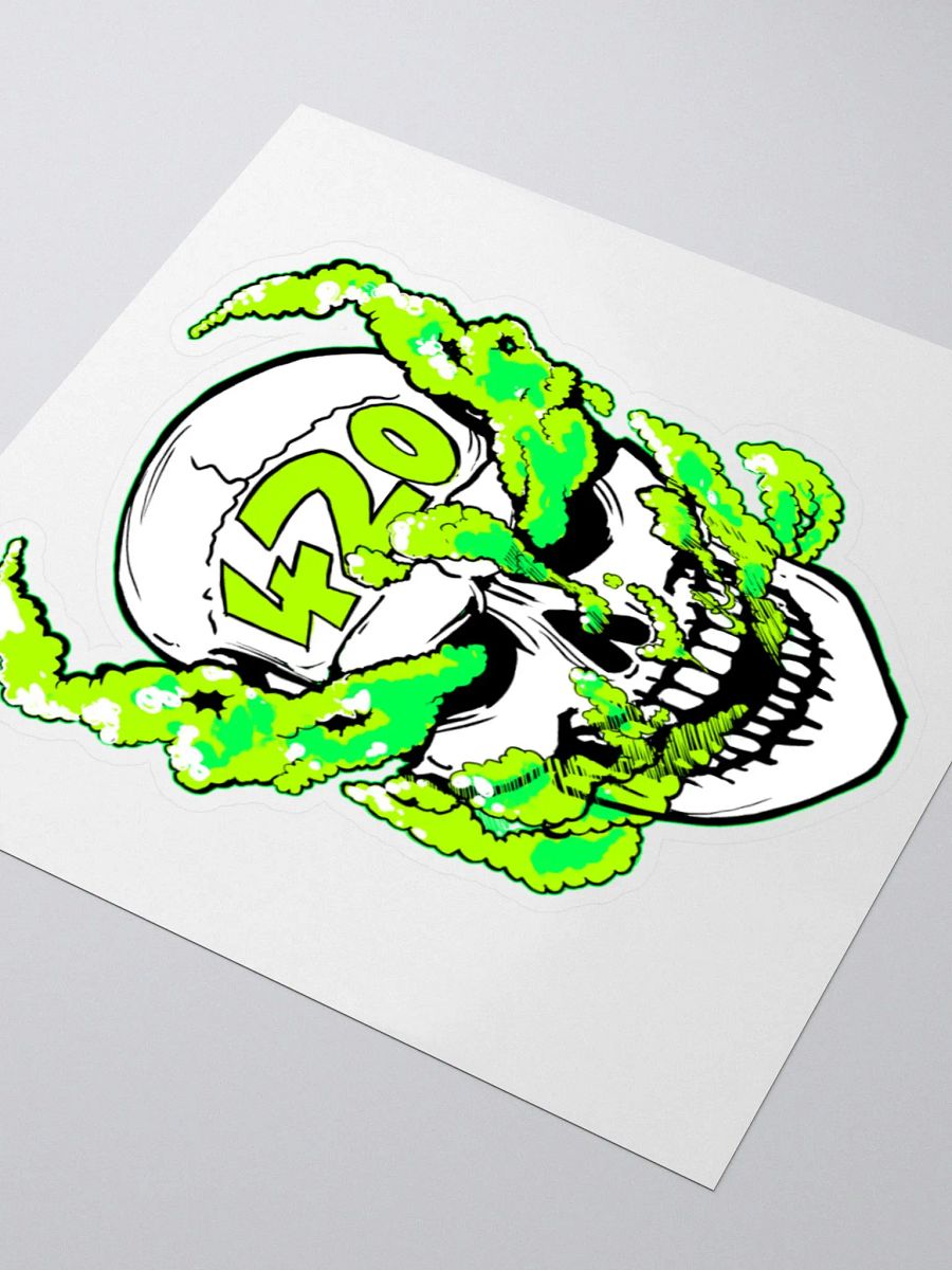Sativa Skull Sticker product image (3)