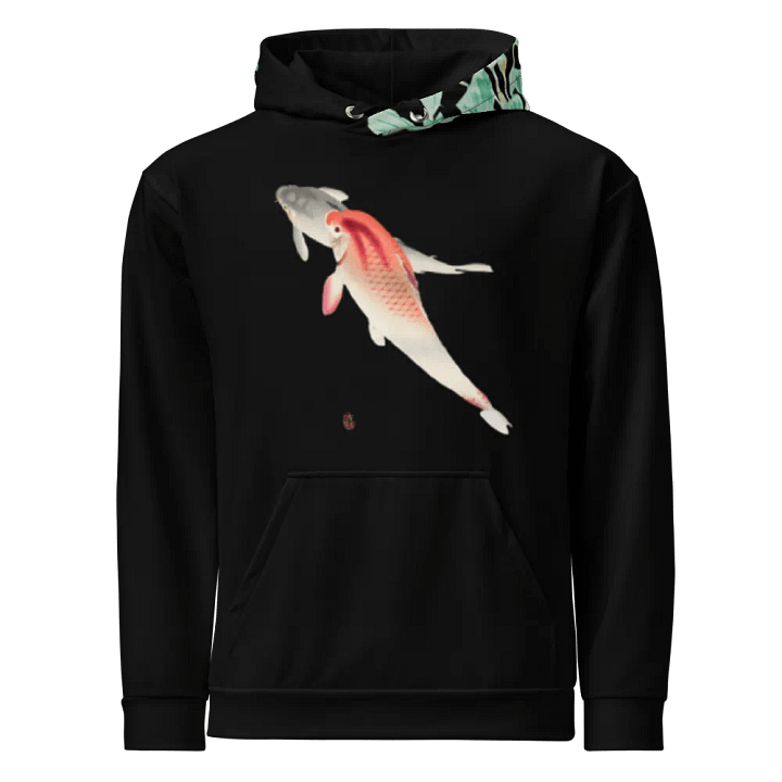 Carp or Koi All-Over Print Recycled Unisex Hoodie product image (1)