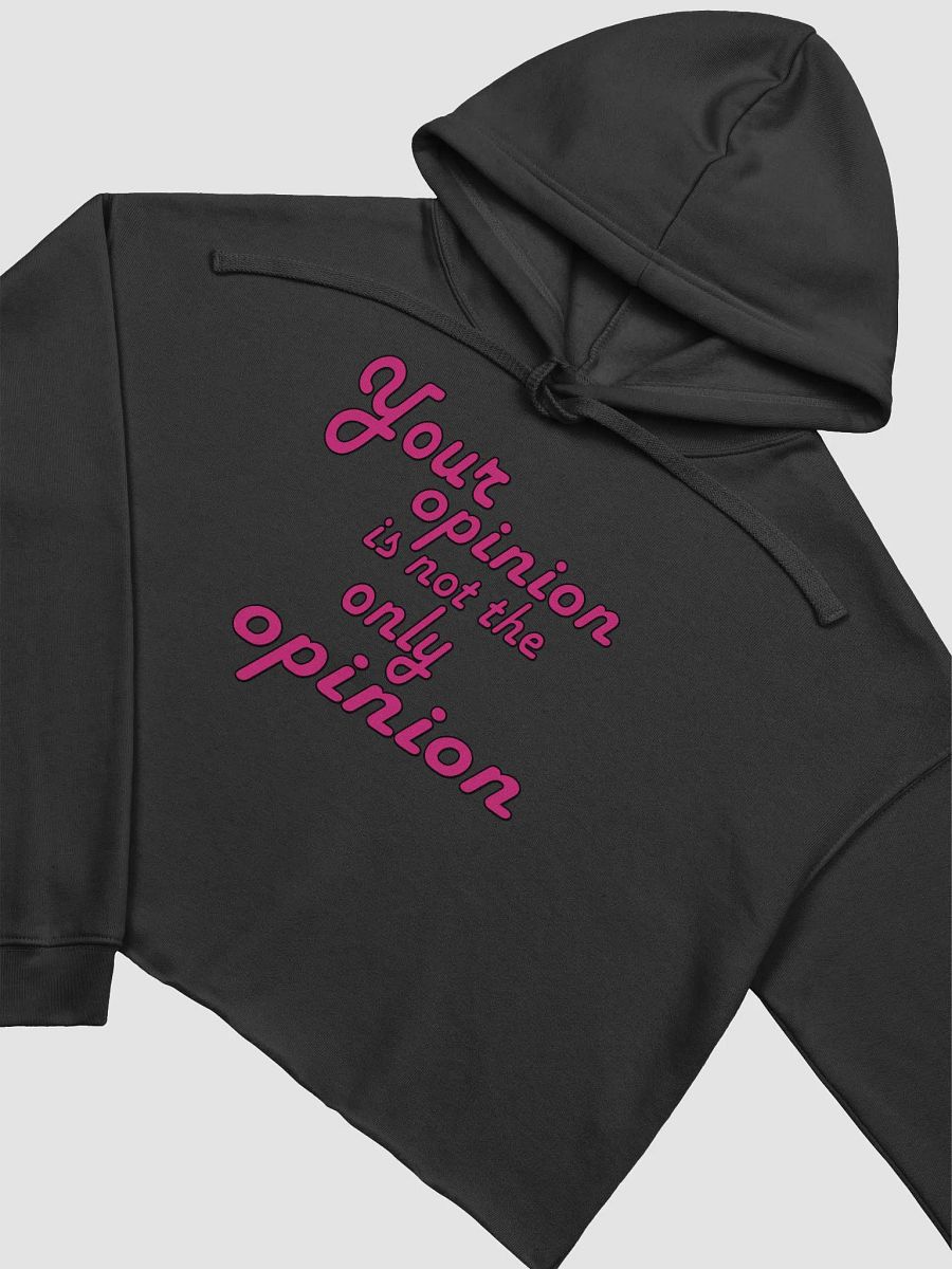 Your Opinion... Bella+Canvas Fleece Crop Hoodie product image (3)