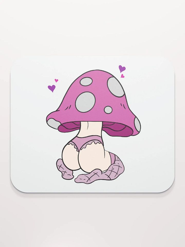 Mushroom baddie Desk Mat - Pink product image (2)