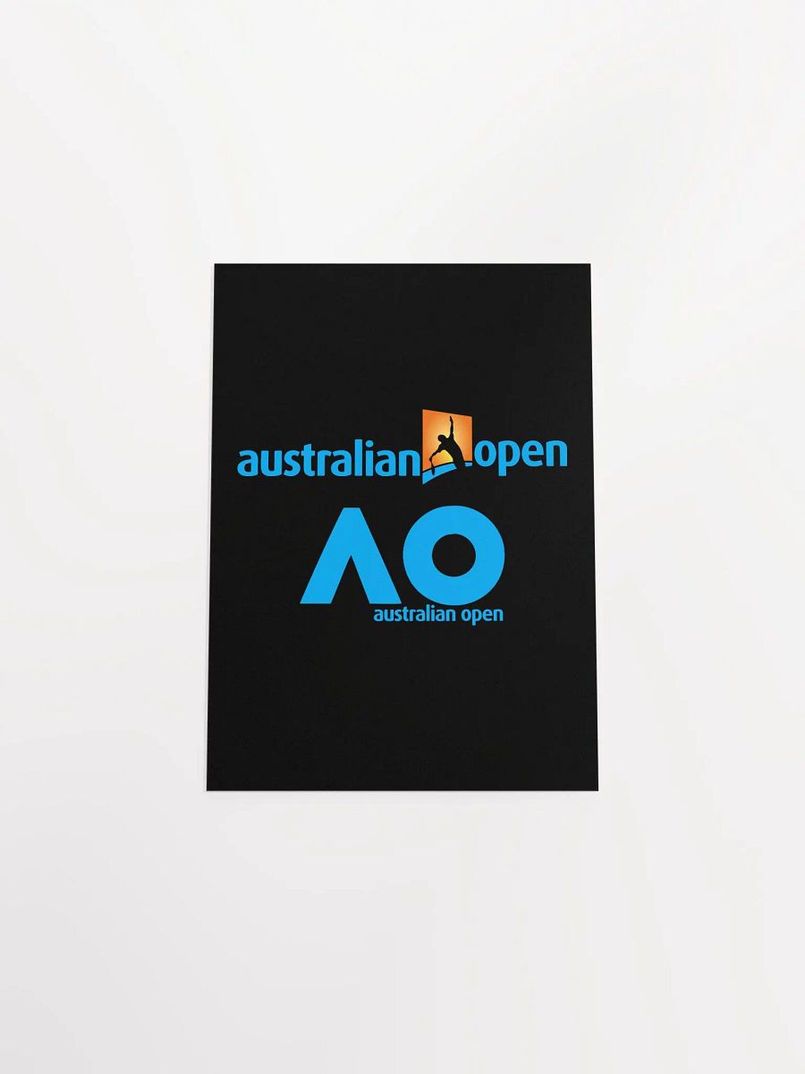 AO Silhouette Tennis Player Poster product image (49)