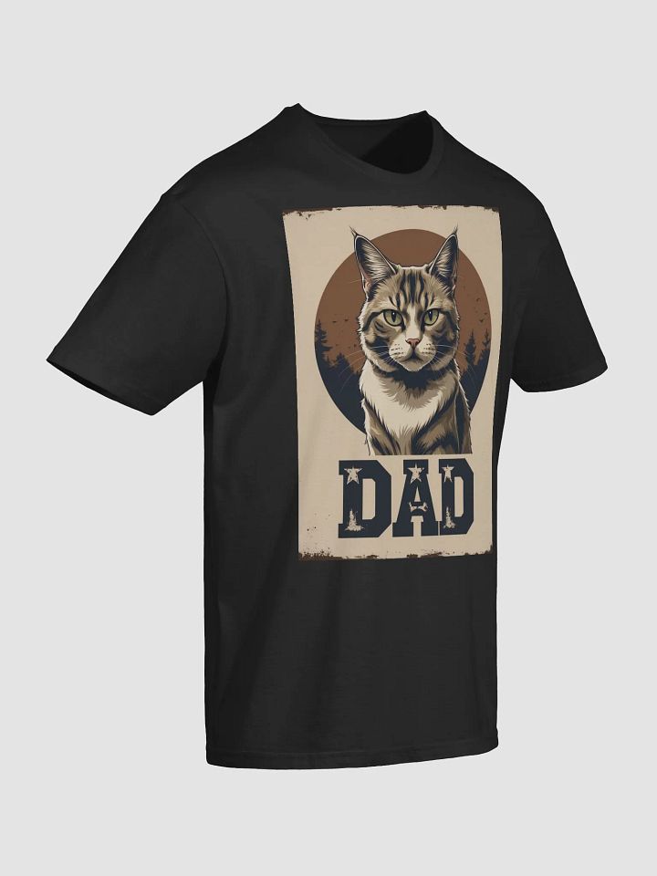 Cat Dad Pride – Rugged Feline Art product image (8)