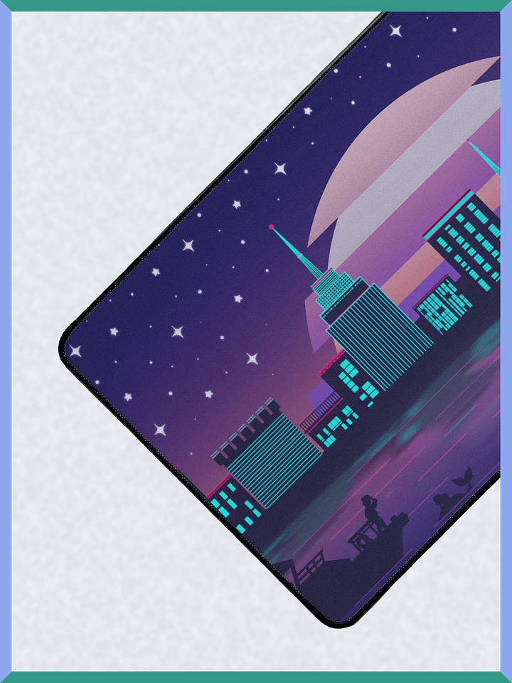 Nightingale City - 15.5" x 31.5" Desk Mat product image (1)