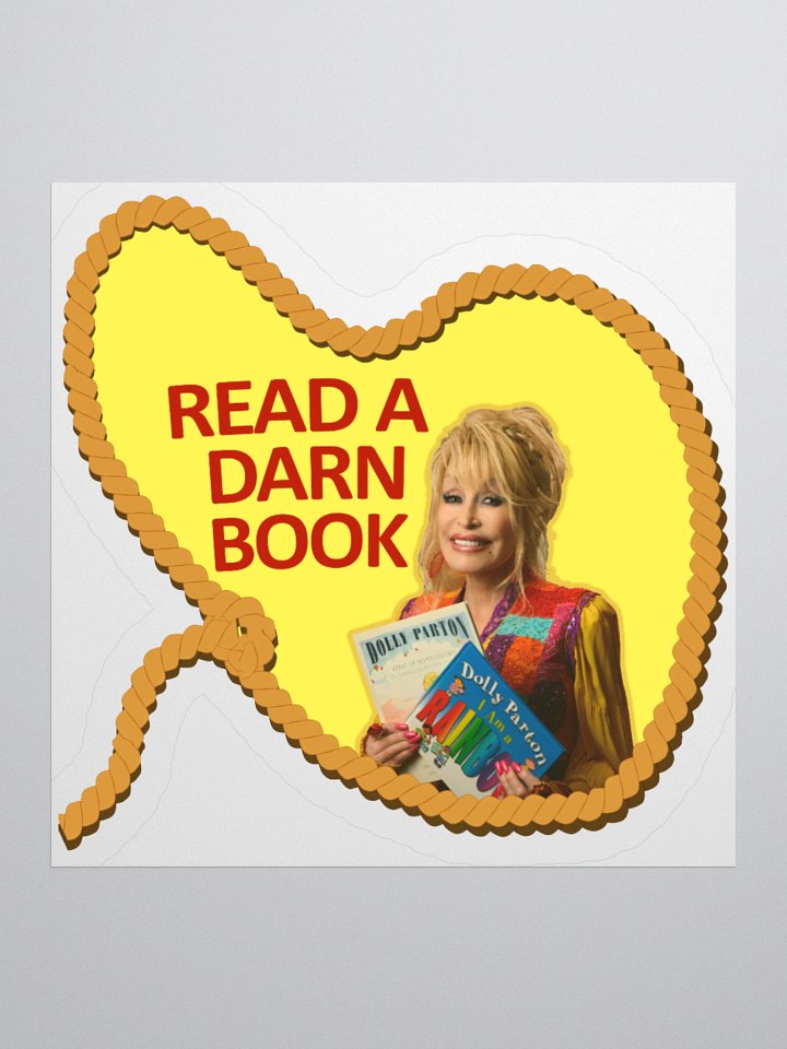 Read A Dang Book Sticker product image (1)