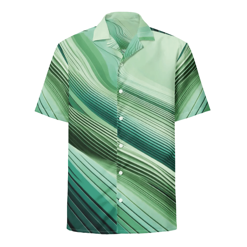 Men's Full-Print-8 Green Hawaiian Shirt product image (1)