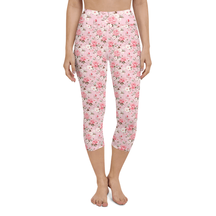Cherry Blossoms Bliss Capri Leggings product image (1)