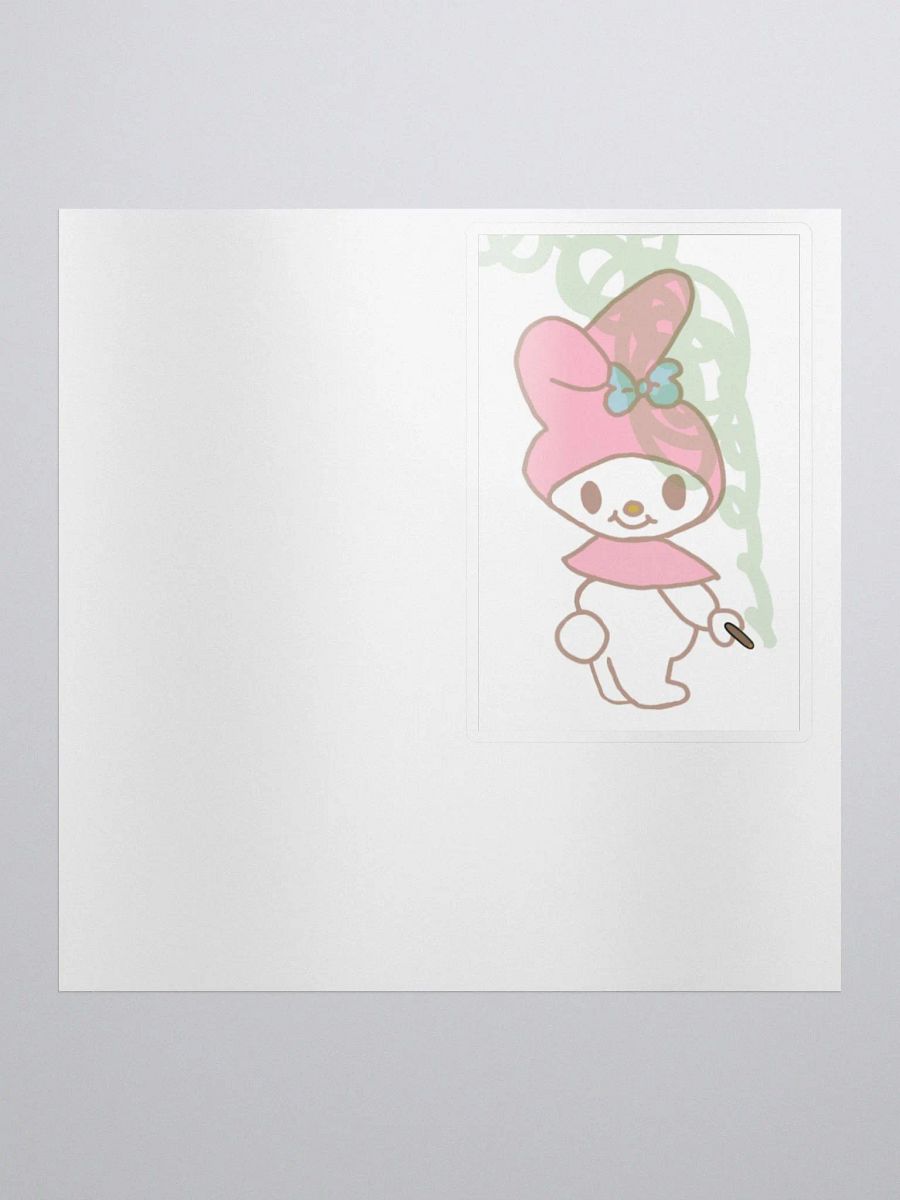 My Melody Sanrio Smoking Sticker product image (1)