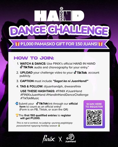 EMBERs and Ka-Juans! Celebrate the season of giving with us by joining the official #HandInHandDanceChallenge!

As a simple P...