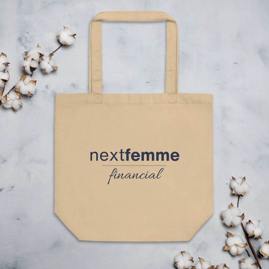 Eco Tote with Navy Logotype product image (3)