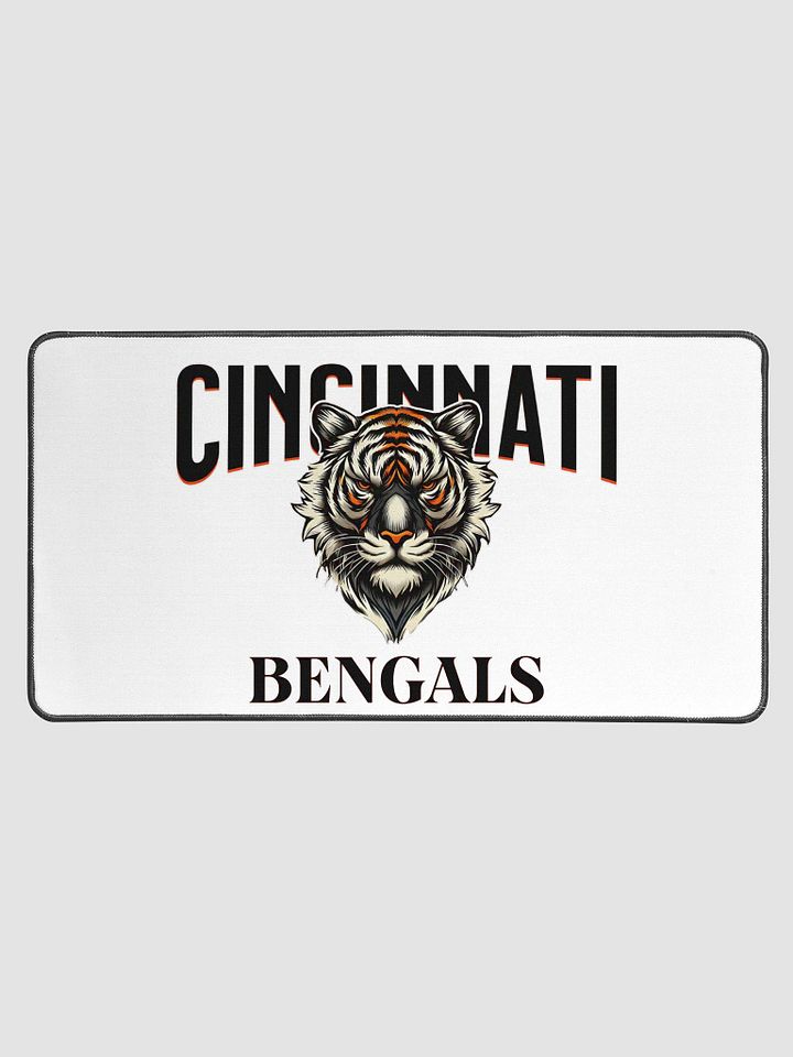 Cincinnati Bengals "Tiger Pride" Desk Mat | NFL Home Locker product image (1)