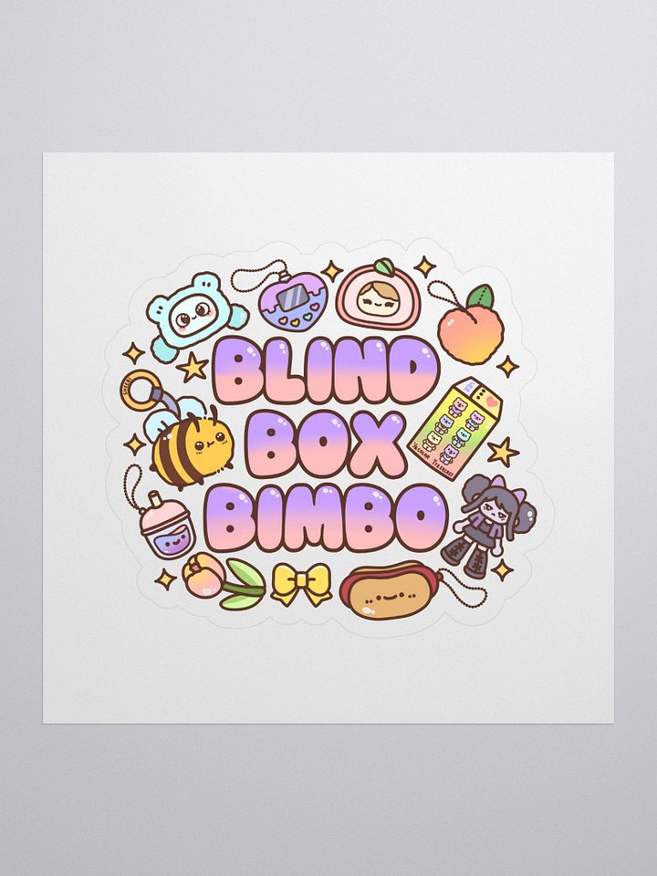 blind box bimbo // sticker product image (1)