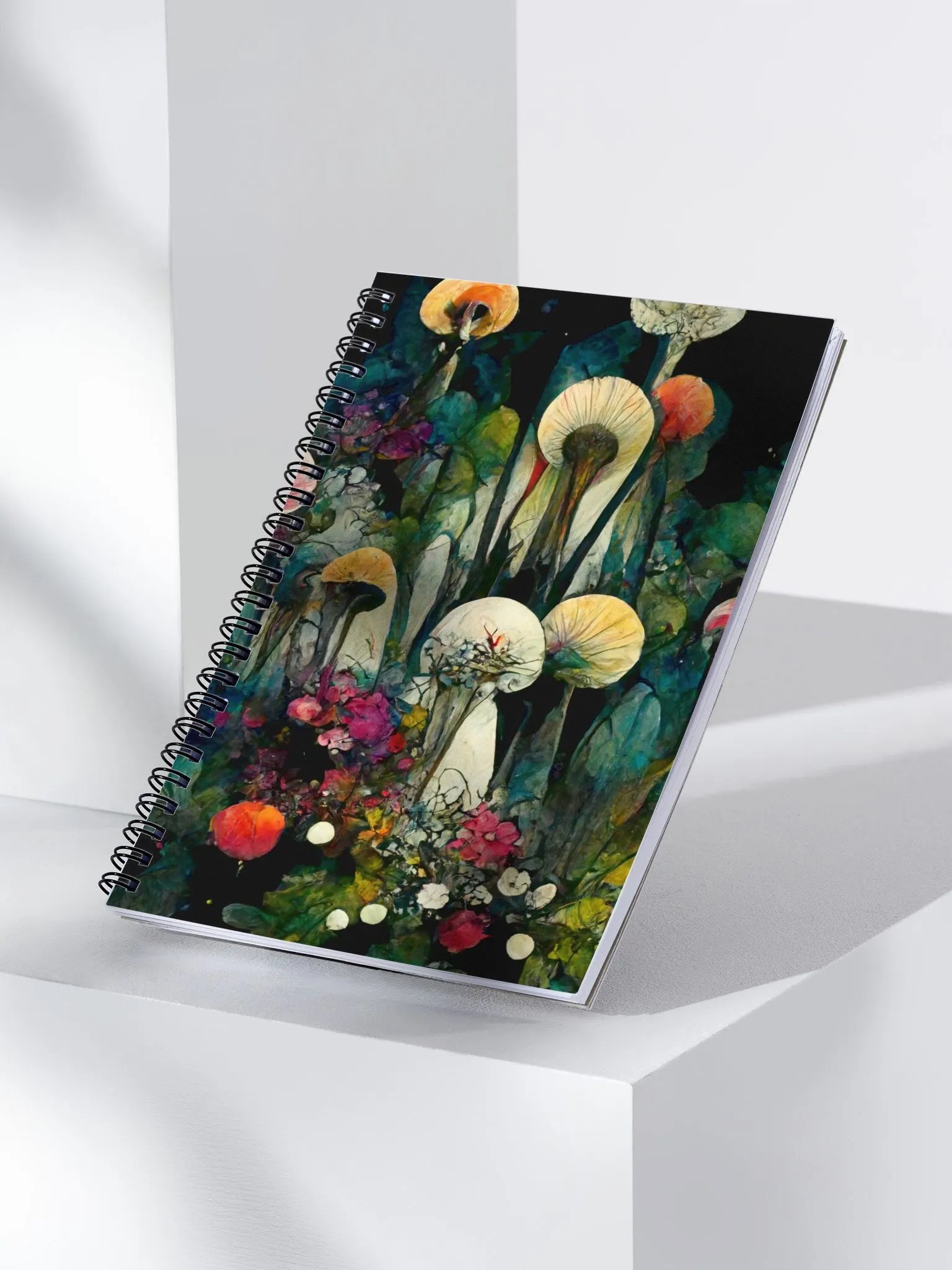 Fantasy Blooms Spiral Notebook product image (3)