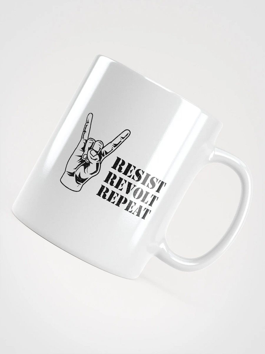 Rock On! Resist Revolt Repeat Coffee Mug product image (4)