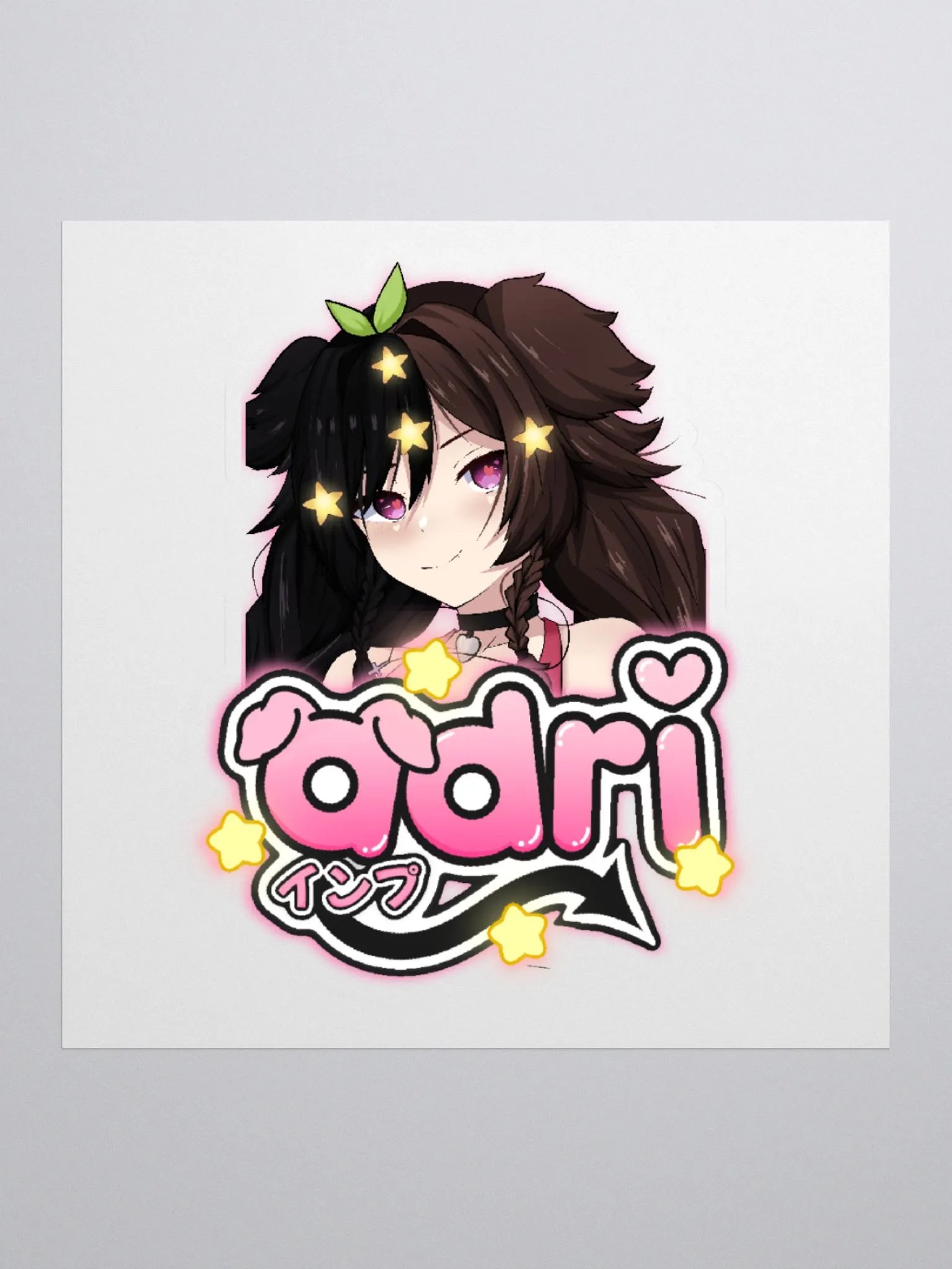 TotallyAdri's Logo Kiss Cut Sticker product image (1)