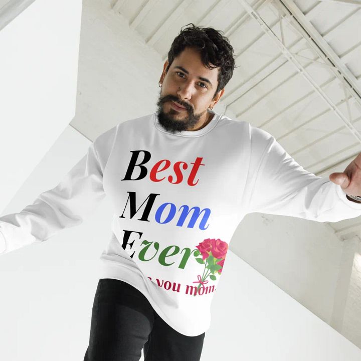 Best Mom Ever Recycled Unisex Sweatshirt product image (2)