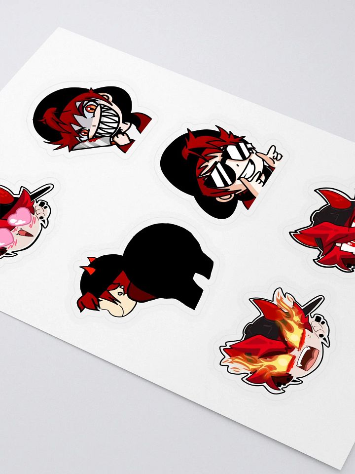Jozzer Emotes Sticker Sheet product image (2)