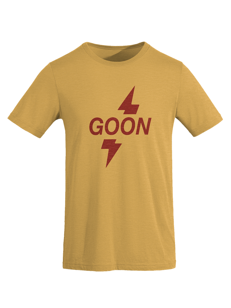 Goon Bolt Short Sleeve T-Shirt Yellow (Large Logo) product image (8)