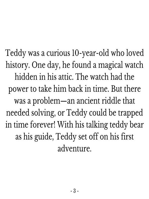 Time-Traveling Teddy and the History Quest product image (4)