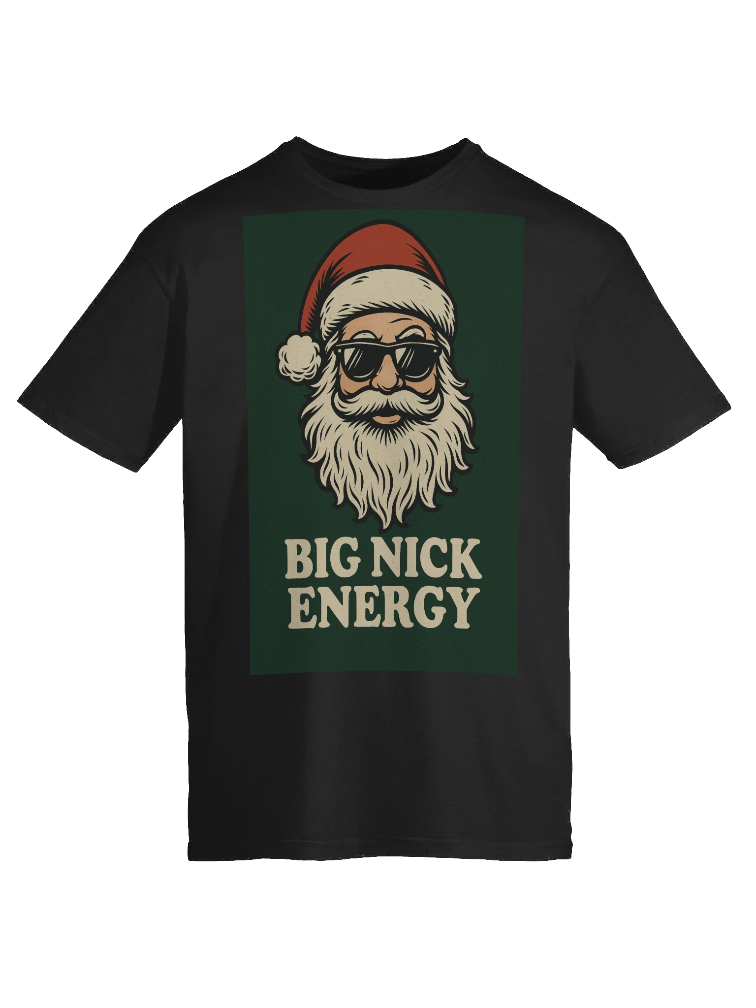 Big Nick Energy Santa Shirt | Funny Christmas Graphic Tee product image (9)
