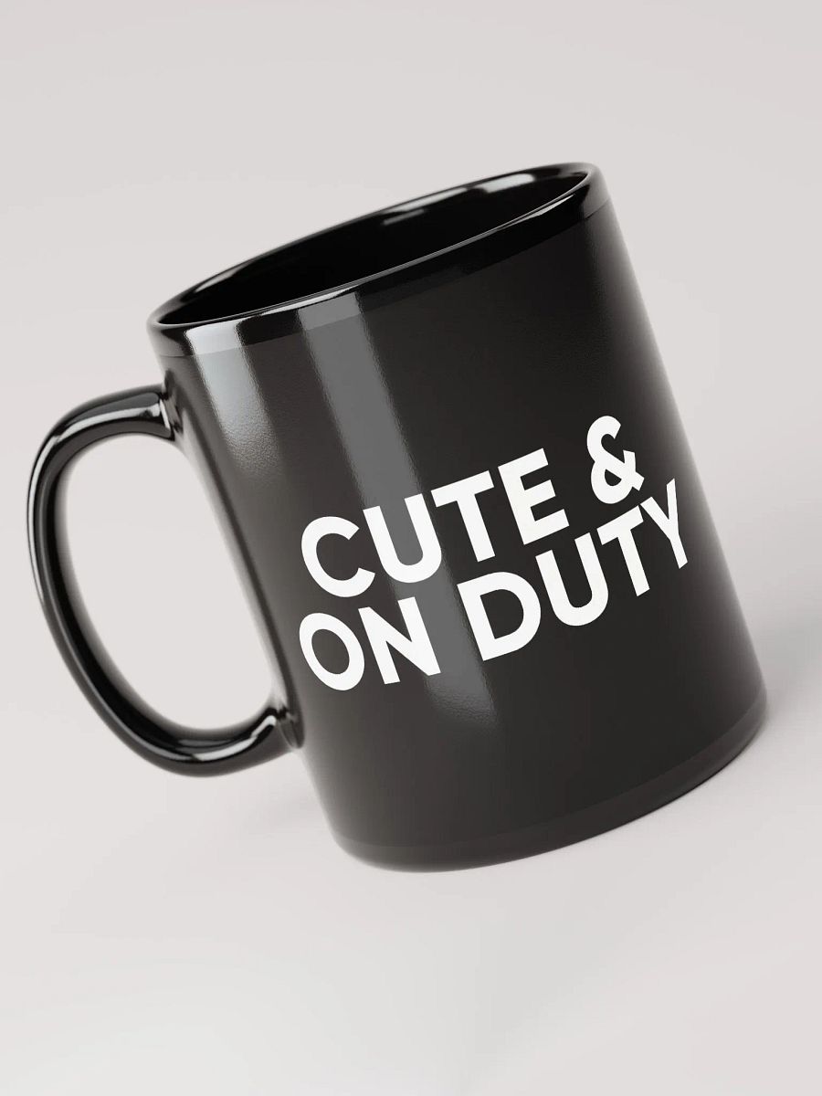 Cop Cutie, Cute and On Duty Glossy Mug product image (6)