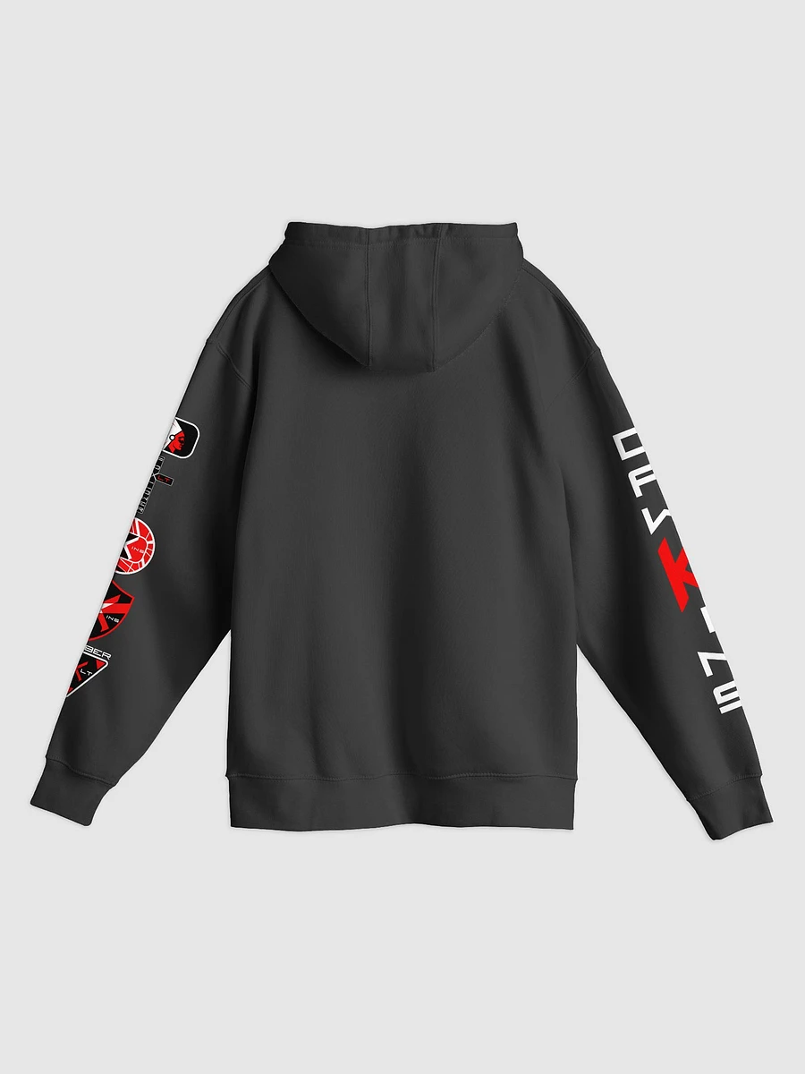 Dawkins Super Soft Hoodie with Badges and Sleeve (Black) product image (2)