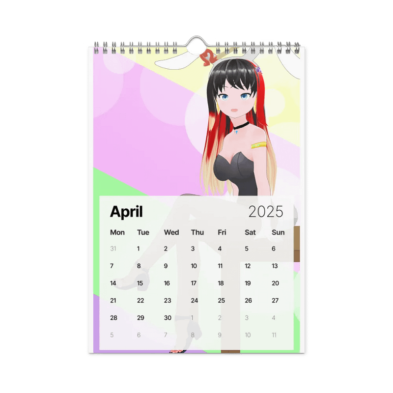 KokoMain 2025 Wall calendar