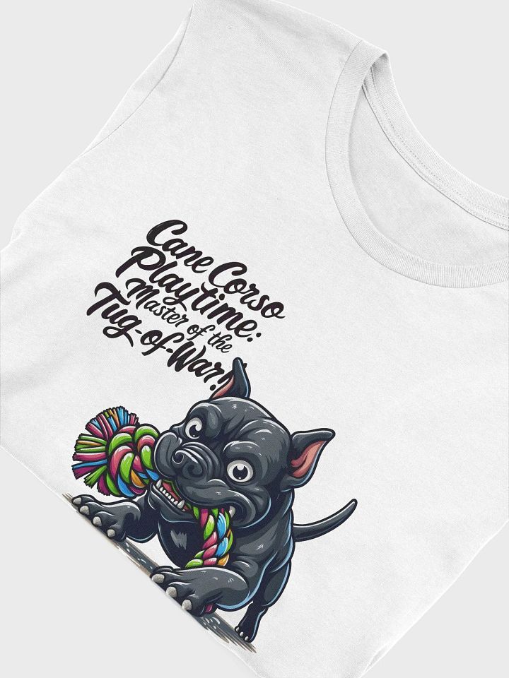 Cane Corso Playtime t-shirt: Master of the Tug-of-War product image (2)