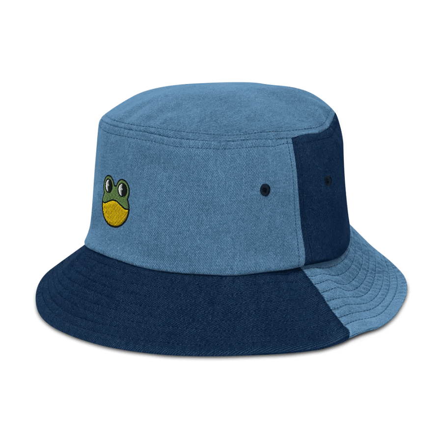 Peepin' Frog Denim Bucket Hat product image (8)