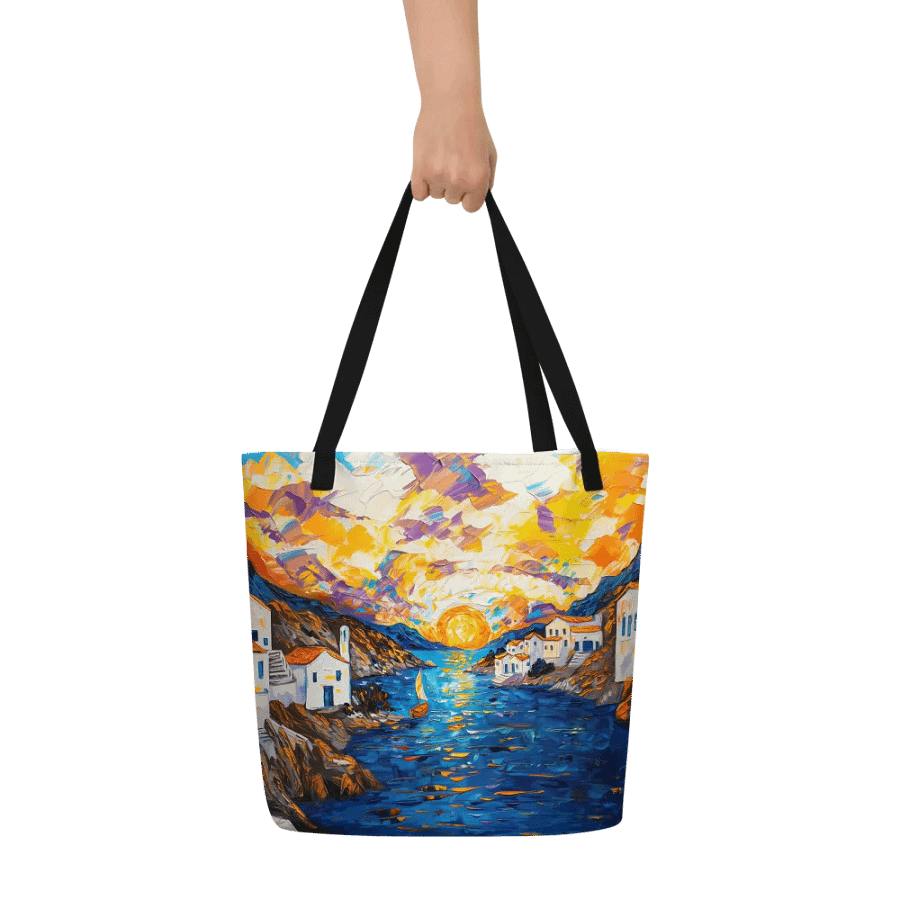 Mediterranean Tote Bag product image (6)