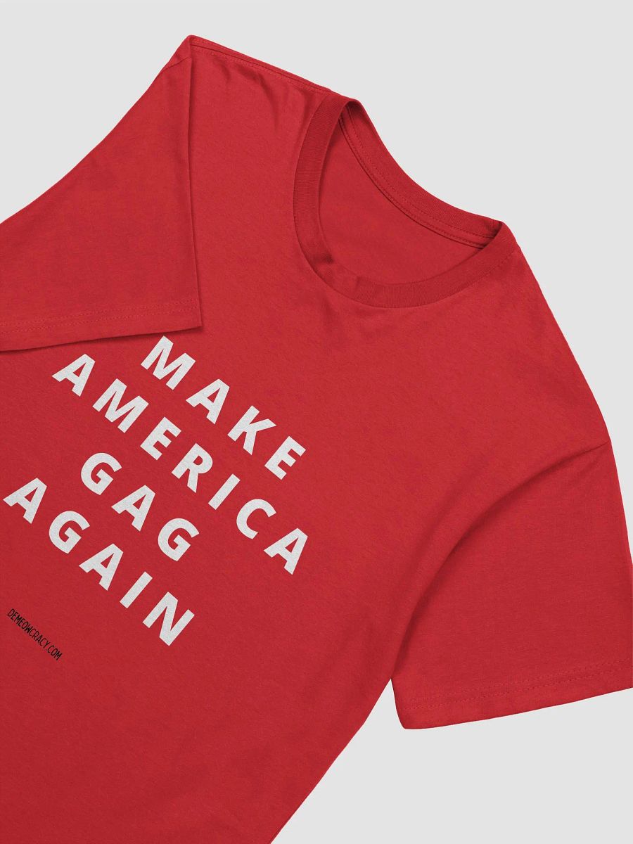 Make America Gag Again Funny Supersoft Slim Fit T-Shirt product image (3)
