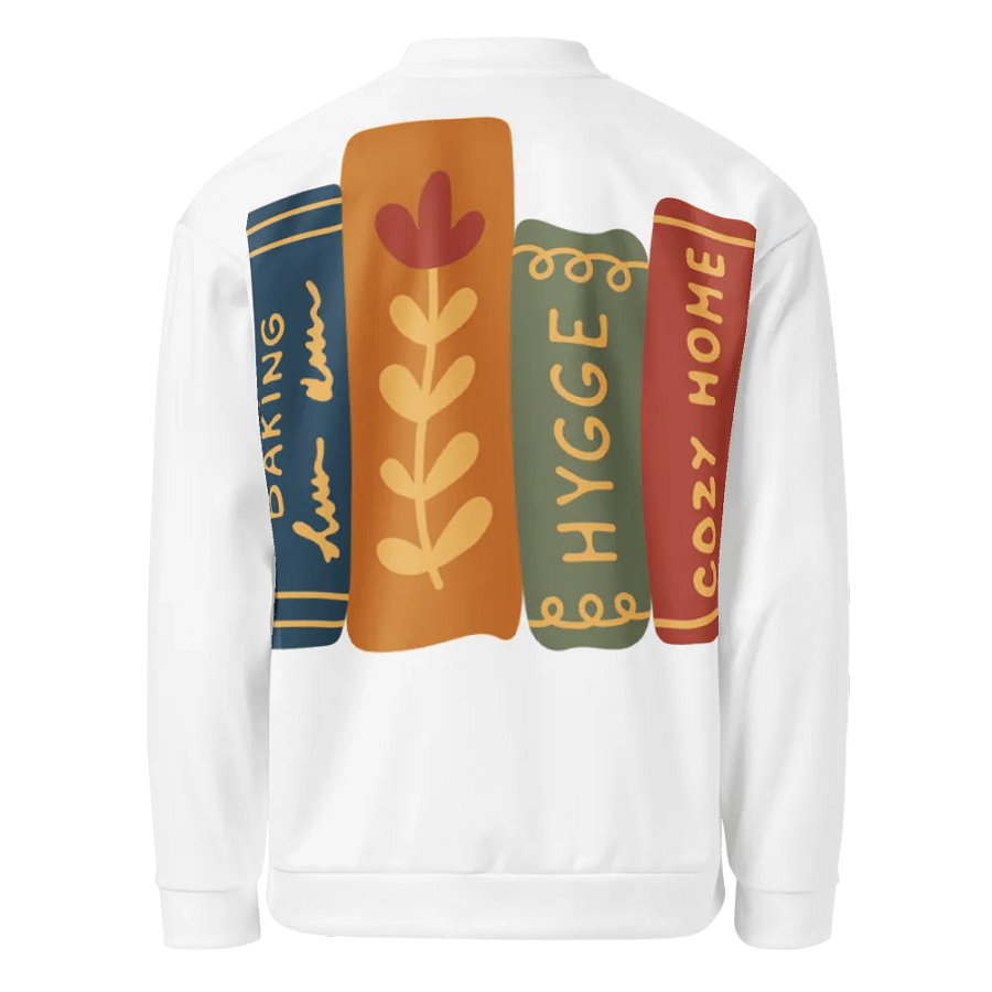Customizable Book Lover Bomber Jacket product image (3)