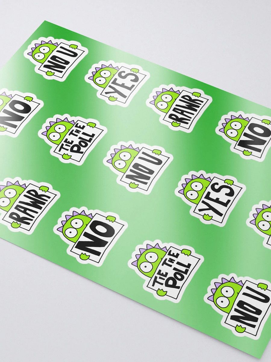 Dino Signs Sticker Sheet product image (3)