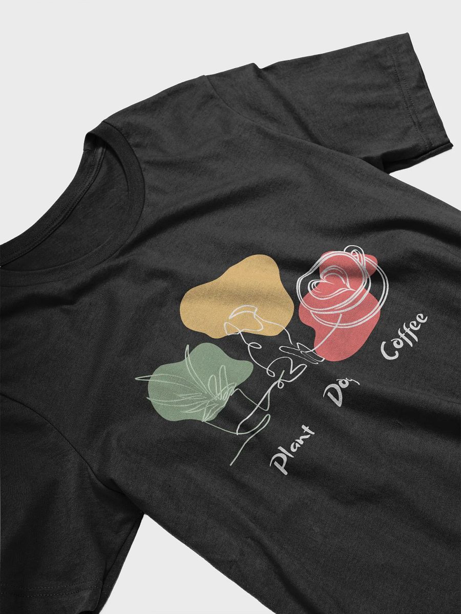 Plant, Dog, Coffee T-Shirt product image (5)