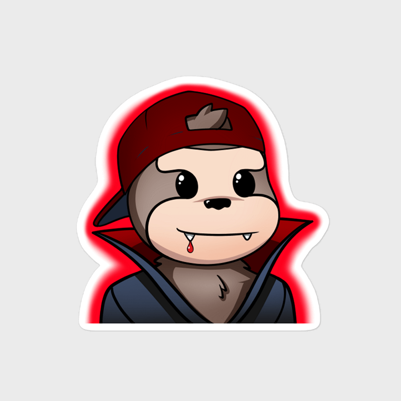 Vamppy Glyph Sticker